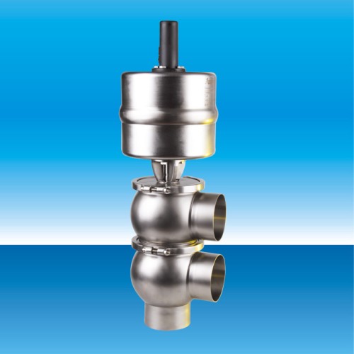 Ball type pneumatic reversal valve